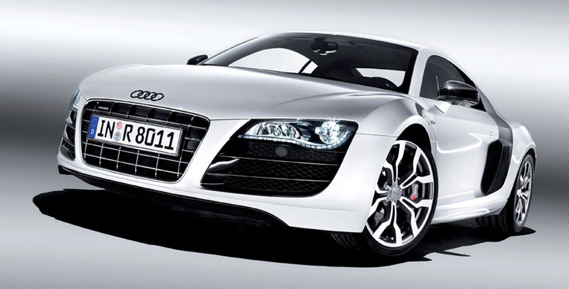 Detroit 2009: Audi R8 V10 z silnikiem Lamborghini