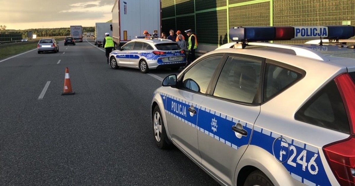 Świadkowie zatrzymali pijanego kierowcę ciężarówki