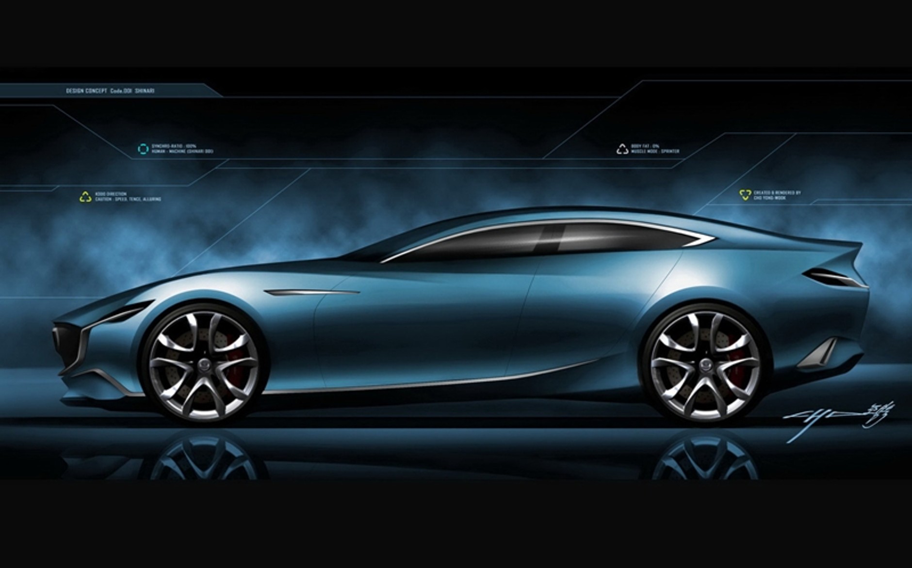 Mazda Shinari jest jak szklana kula