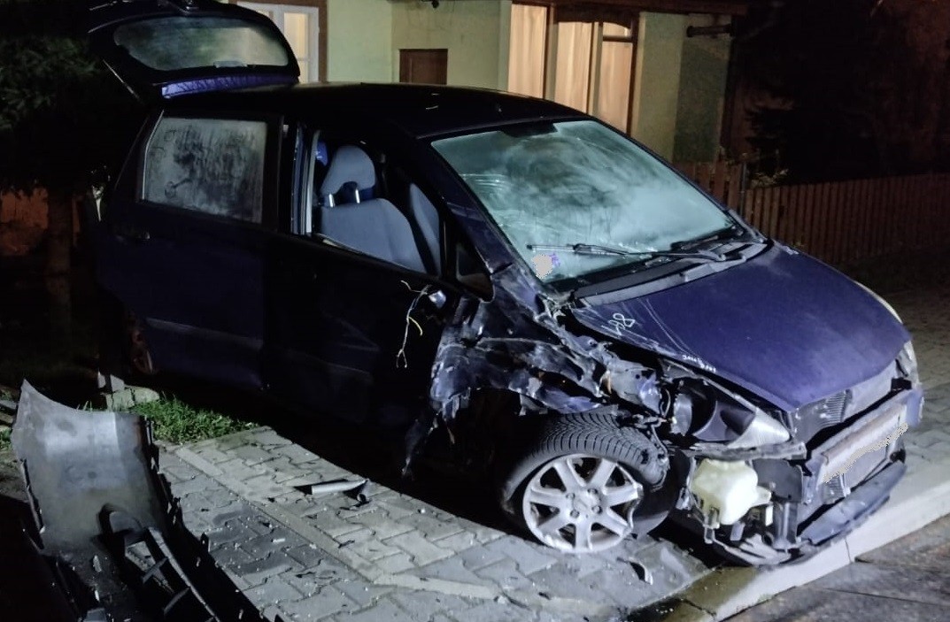 38-latka wjechała w Hondę