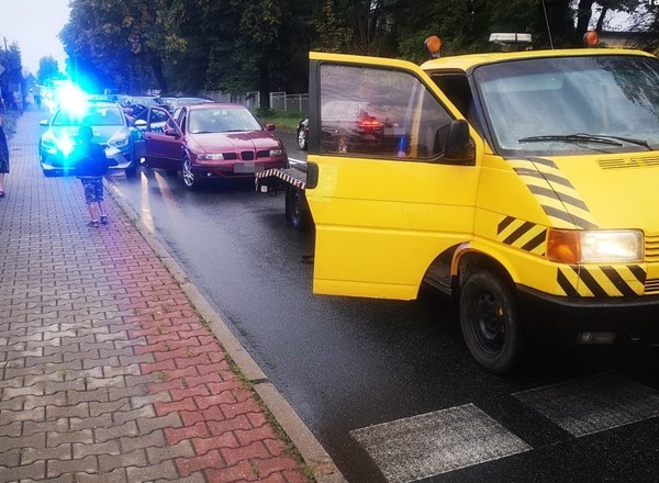 Sceny jak z GTA w Tarnowskich Górach. Uciekał przed policją lawetą
