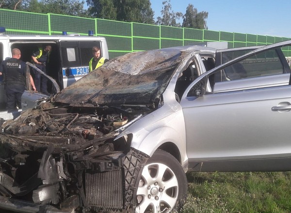 Śmiertelny wypadek na A1, osoby z Audi uciekły