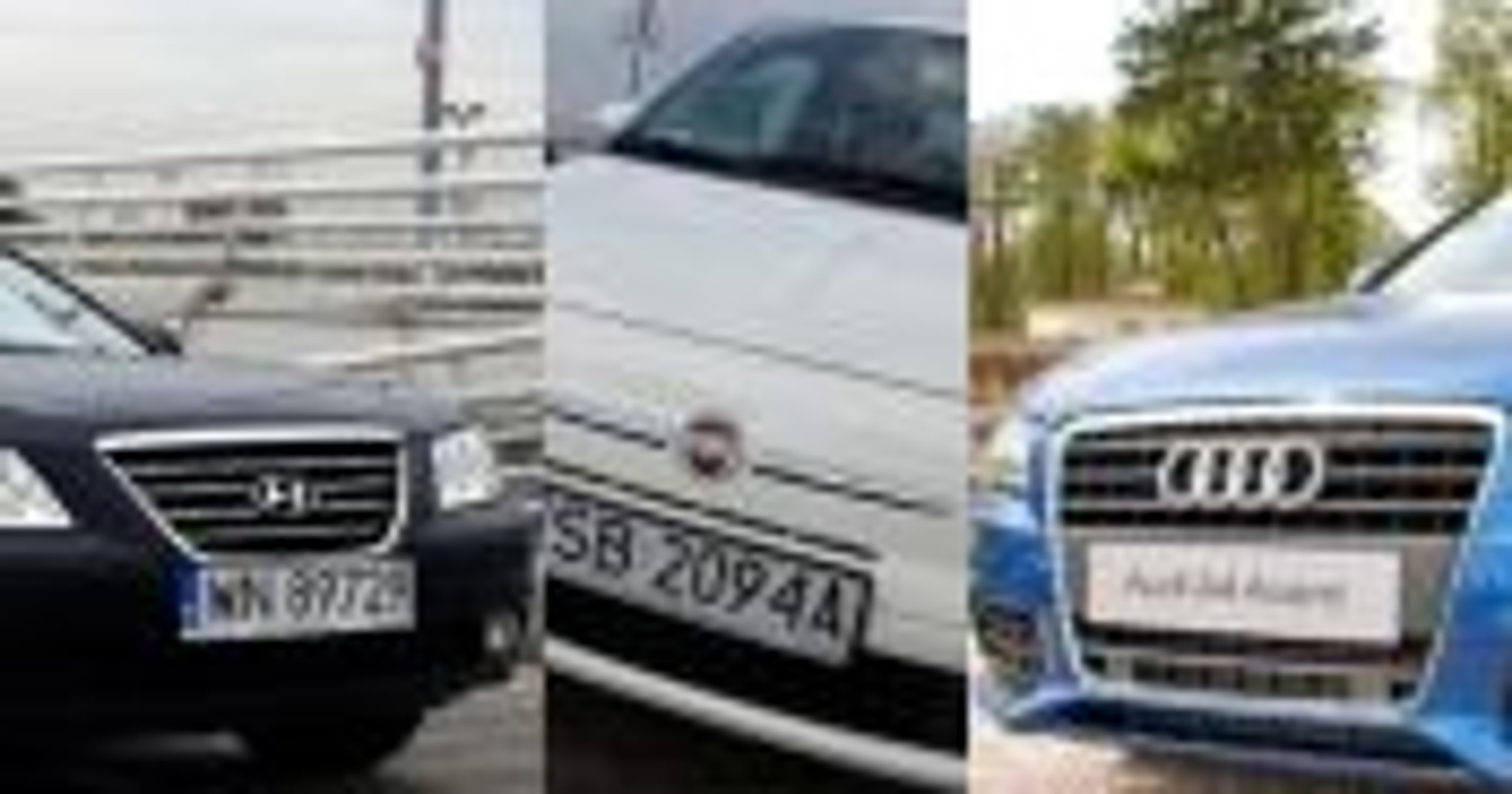 Samochód kontra pociąg i samolot