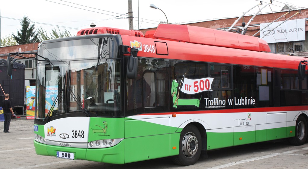 Solaris Trollino 2 - trolejbus dla komunikacji miejskiej w Lublinie