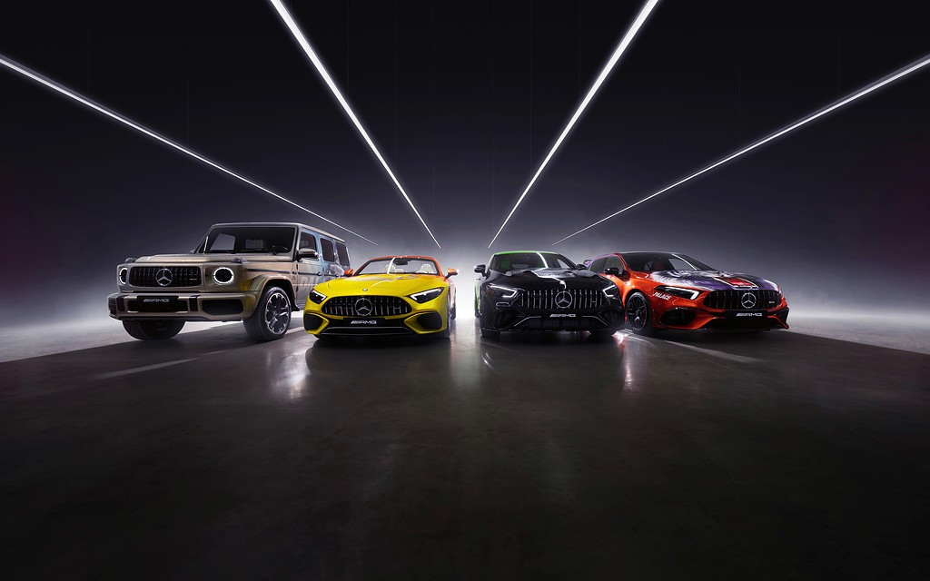 Art Cars Mercedes-AMG i Palace Skateboards
