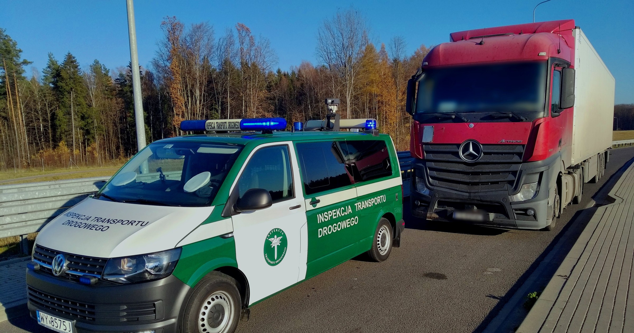 To miała być zwykła kontrola. Zatrzymano naczepę widmo. Jeździła po Polsce i "straszyła"