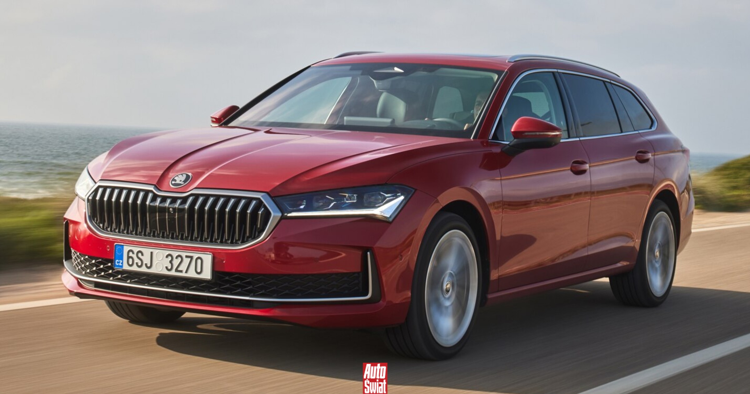 Jeździłem nową Skodą Superb Combi z silnikiem 2.0 TDI. Co za zasięg!
