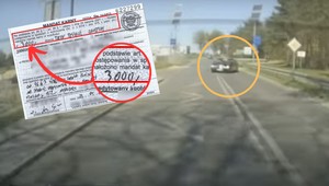 Mógłby wygrać "Taniec z gwiazdami". Kierowca słono zapłacił za drogowe show