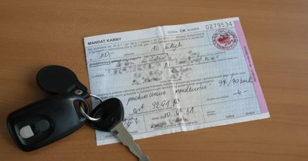 Mandat sprzed podwyżki opiewał na kwotę 100 zł. Dziś byłby cztery razy wyższy