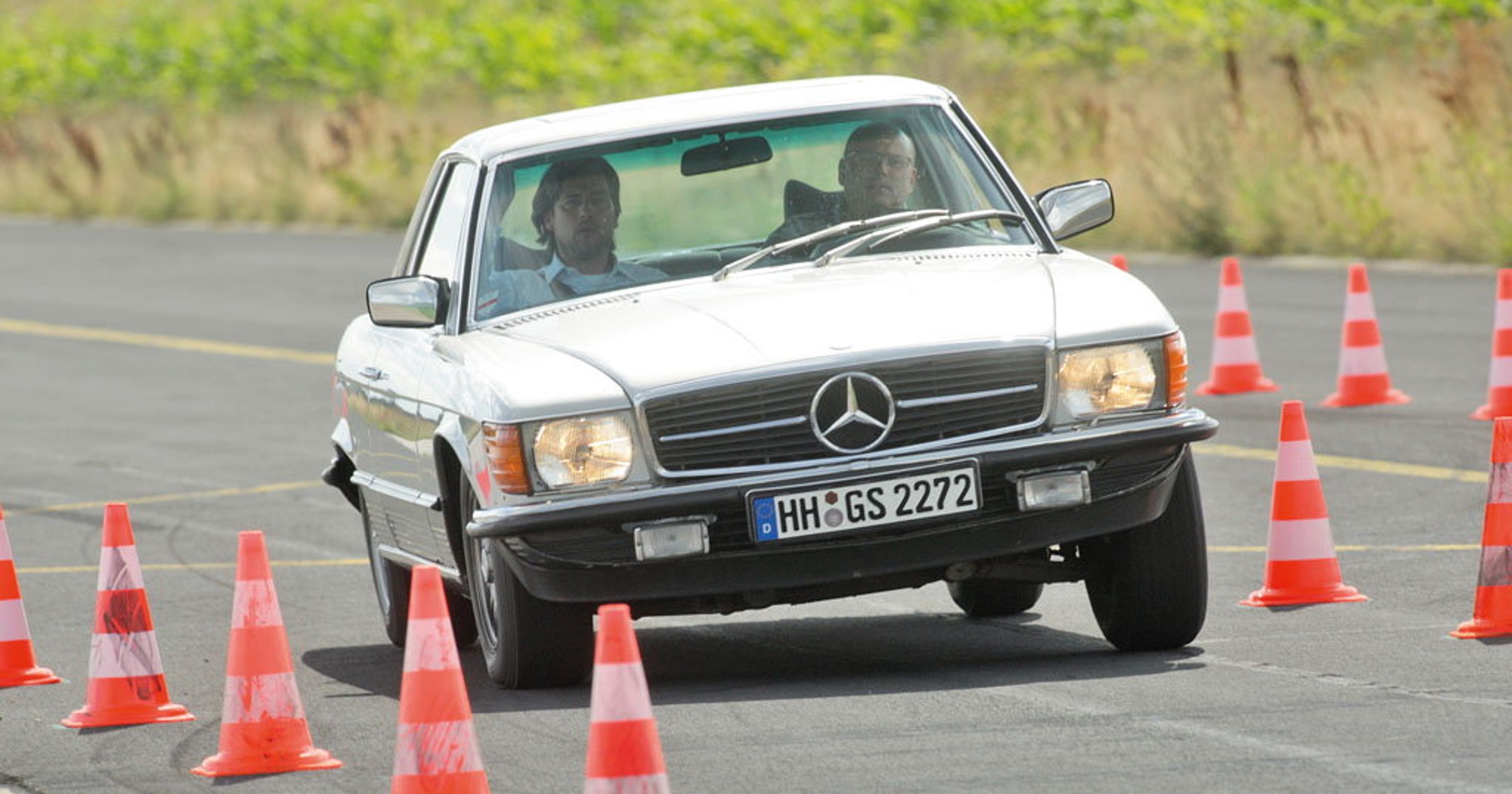 Mercedes 450 SLC 5.0 - poduszkowiec czy rajdówka?