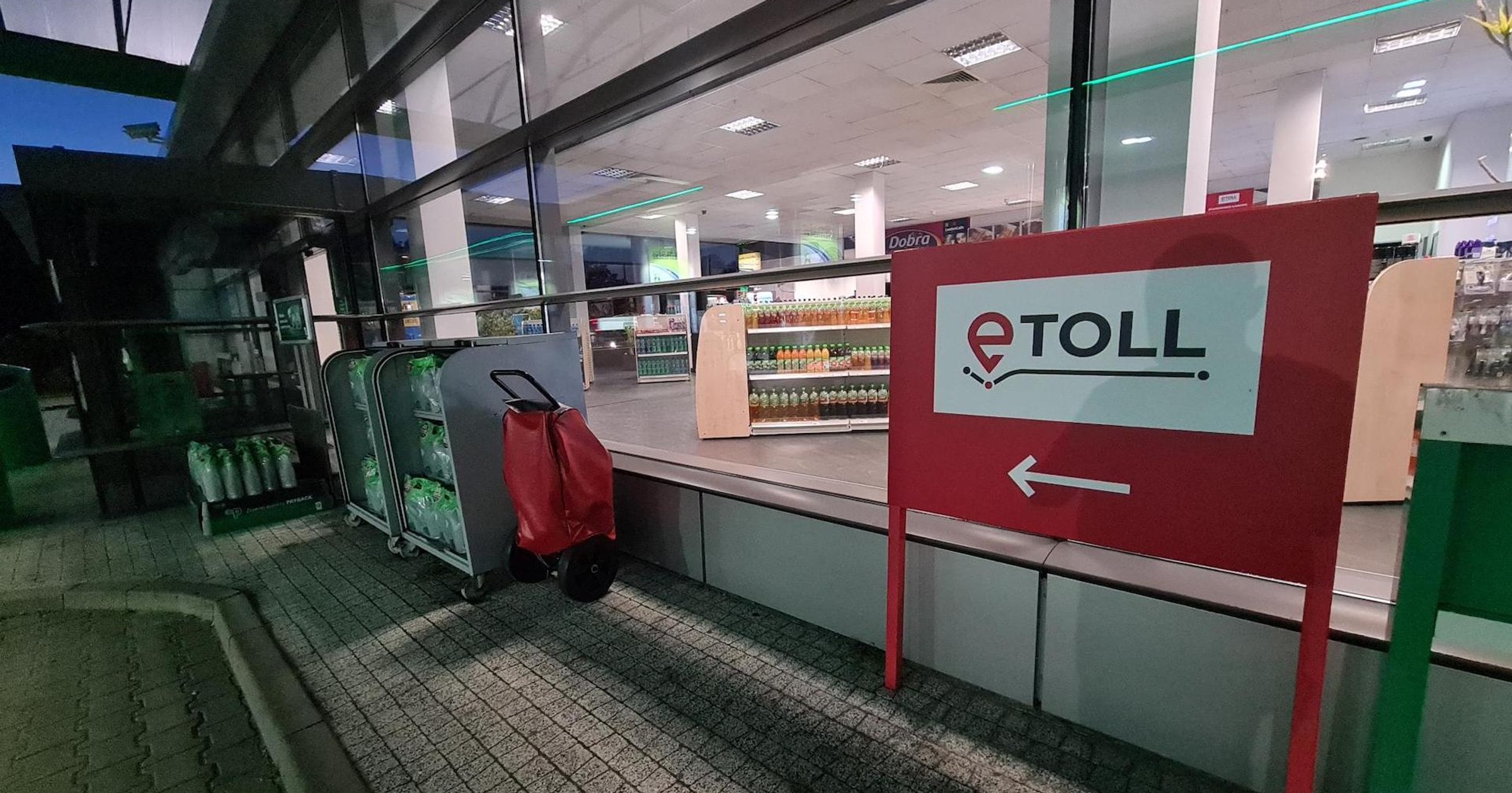 Stacja paliw – punkt obsługo e-Toll