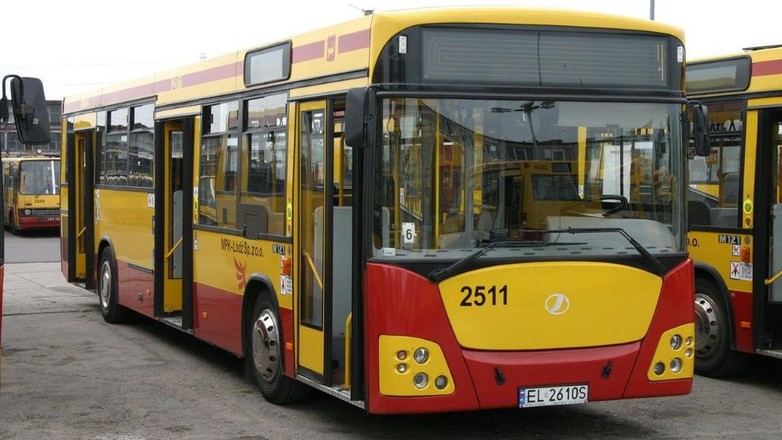 Autobus marki Jelcz z Łodzi