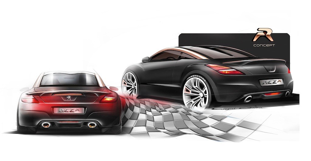 Peugeot RCZ R w Goodwood