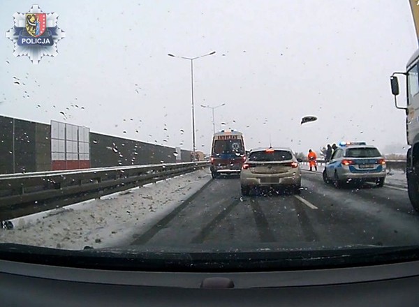 Do porodu na sygnałach - podziękowania taty dla policji