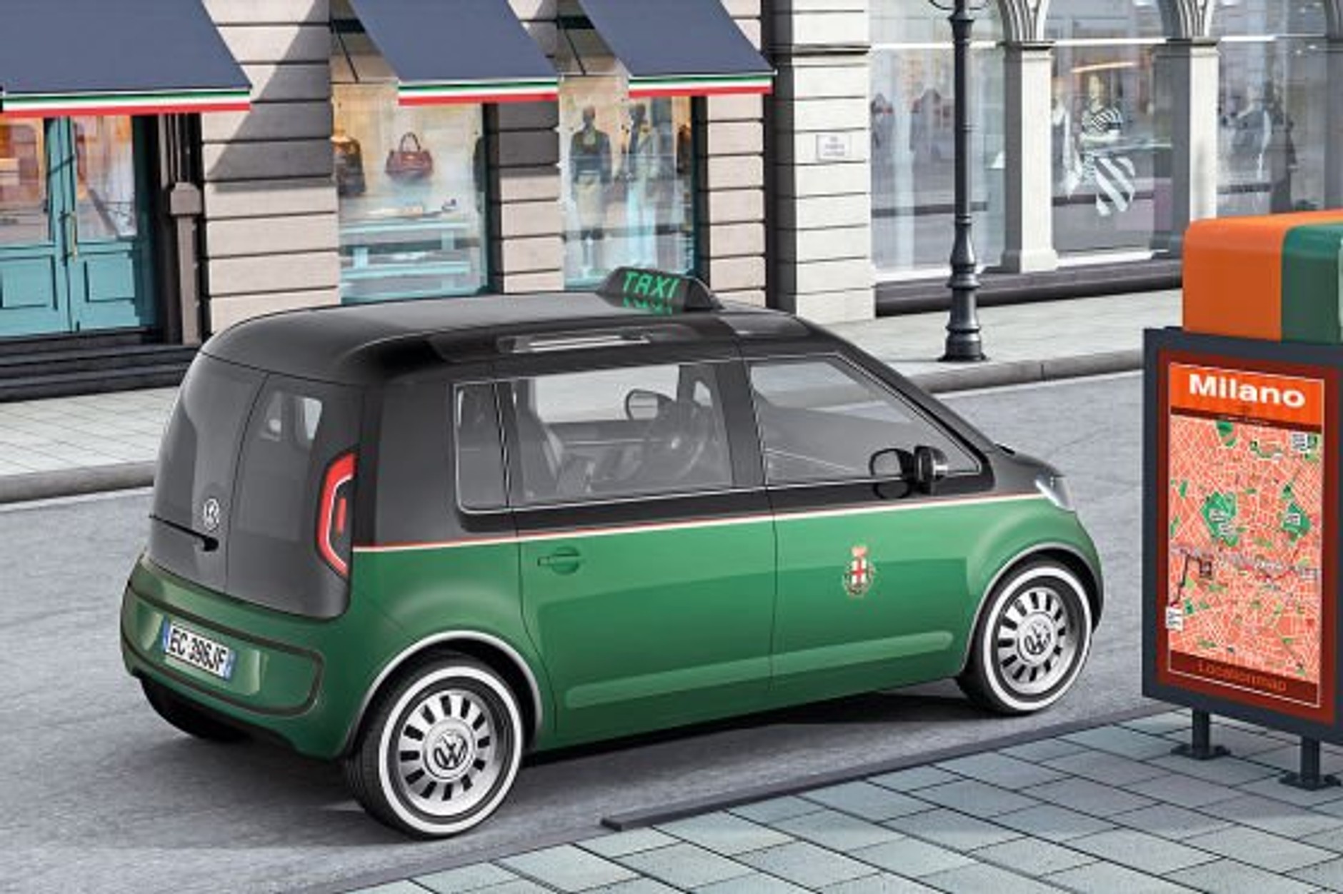 Modne E-Taxi od Volkswagena