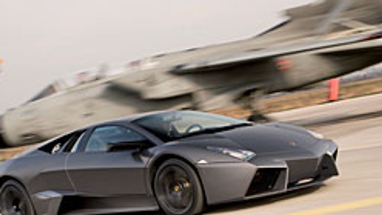 Lamborghini Reventon: zacisze z krewnym odrzutowca (fotogaleria)