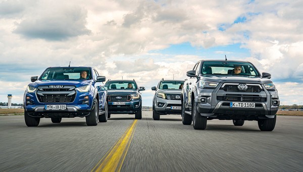 Pikapy jednak nie są dla każdego. Ford Ranger kontra Isuzu D-Max, Nissan Navara i Toyota Hilux