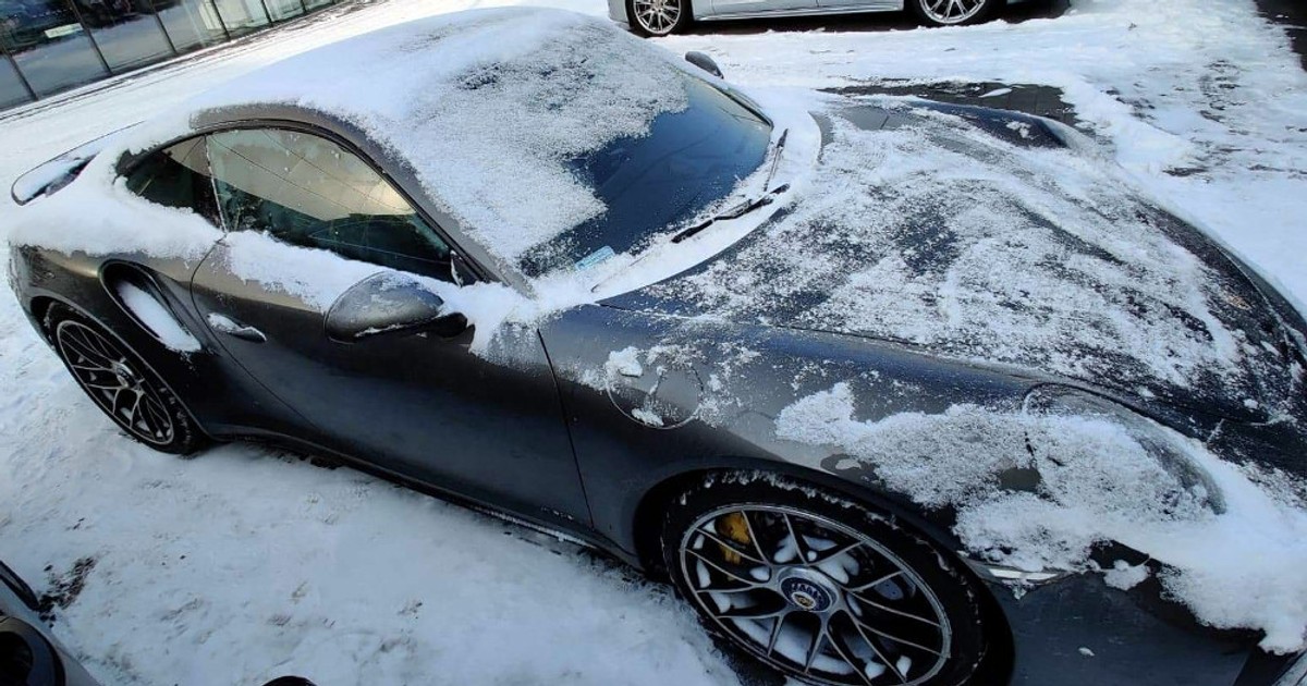 Odzyskane Porsche 911 Turbo S