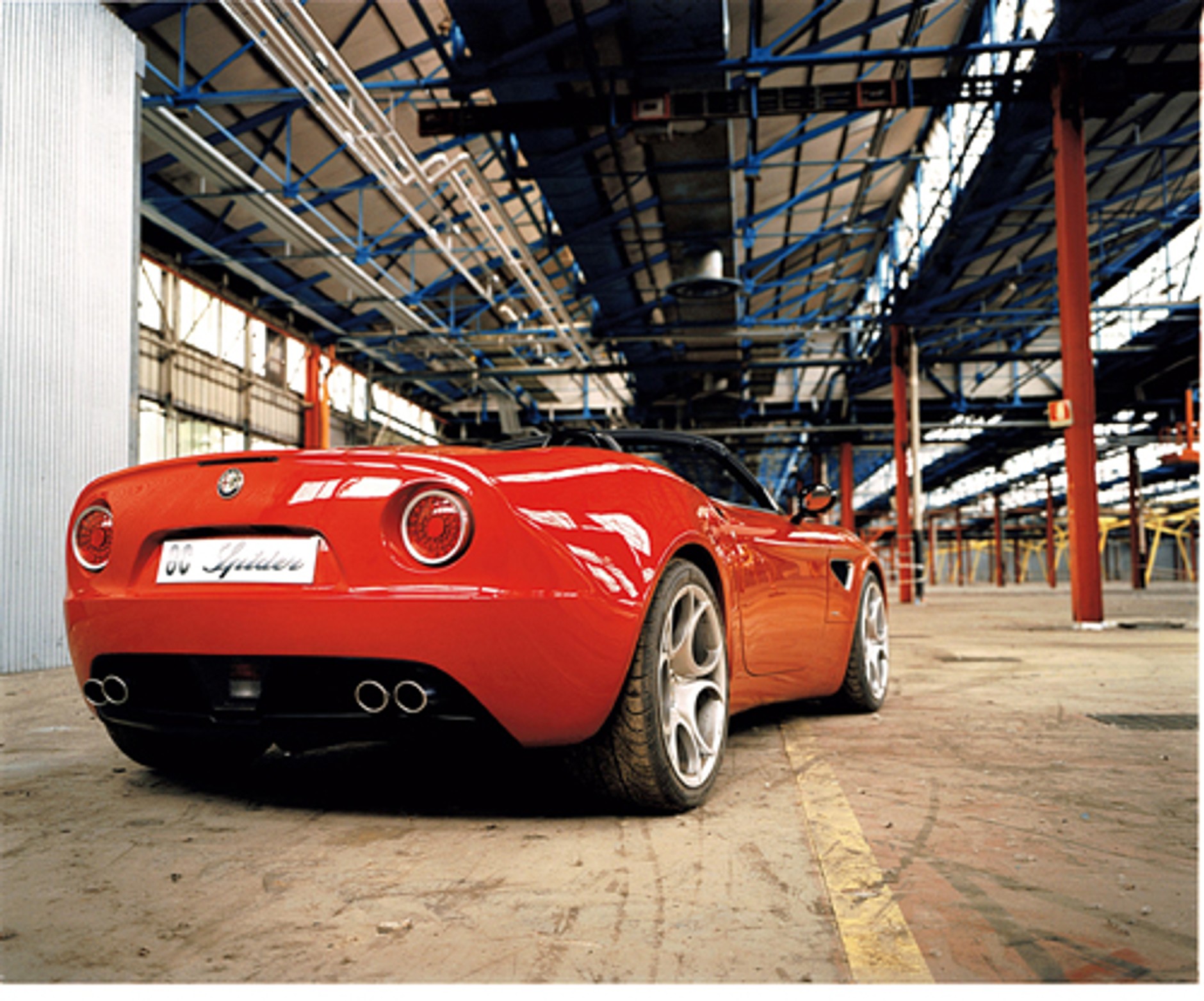 Alfa Romeo 8C Competizione Spider - Ferrari od Alfy