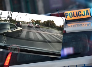 Tak się kończy szarżowanie na drodze. Kierowca wszystko nagrał