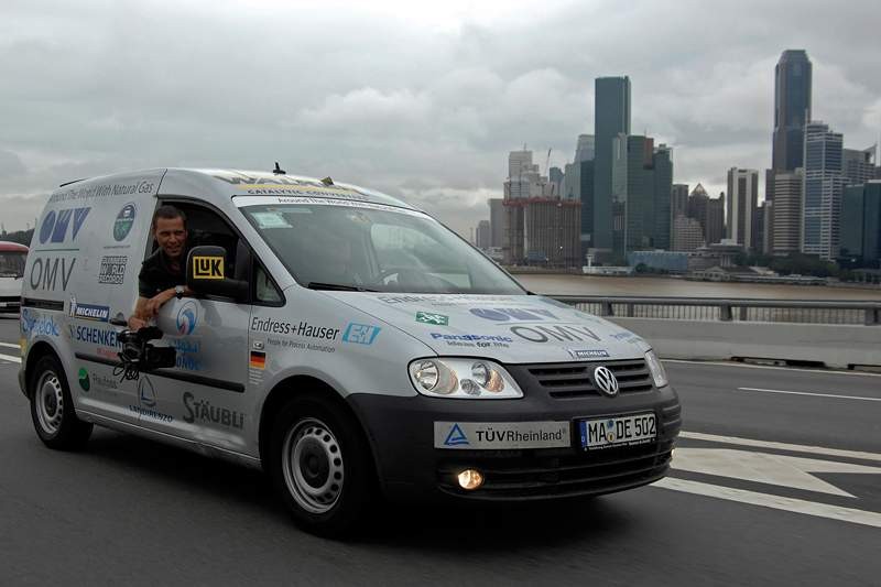 EcoFuel World Tour: Poznański VW Caddy w księdze Guinnessa!