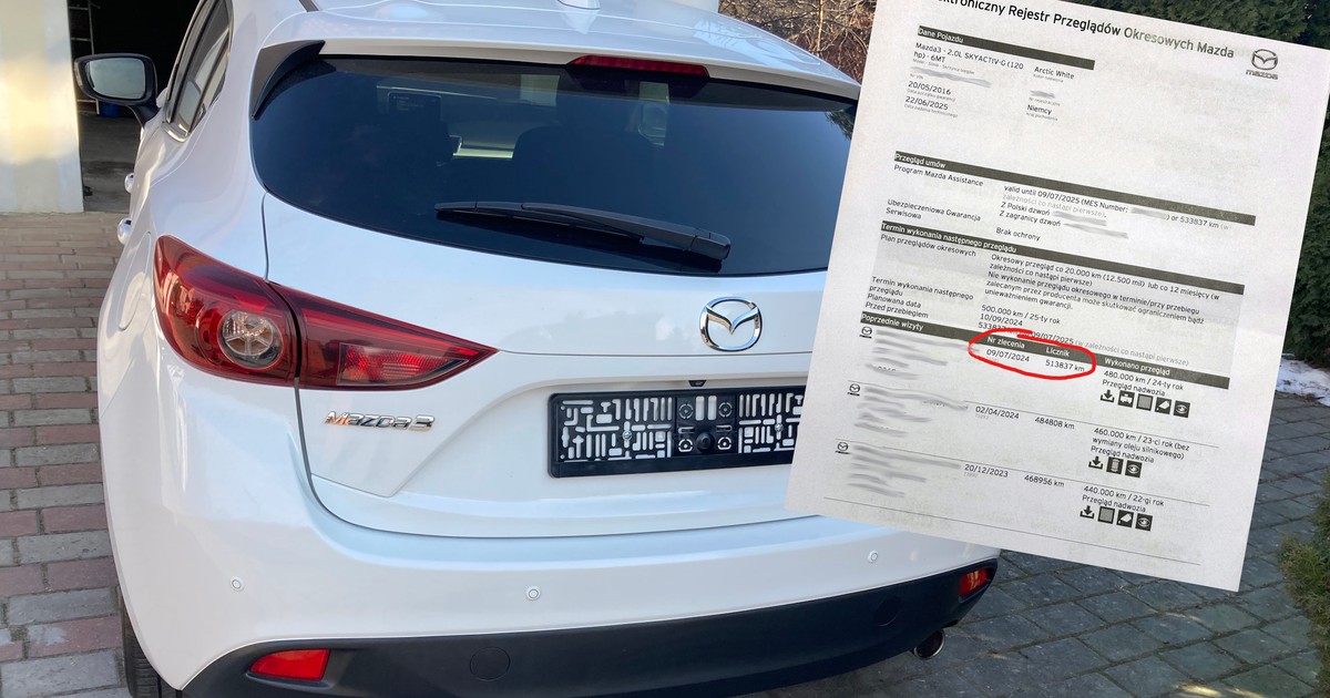 Mazda 3 "odmłodzona" o ponad 330 tys. km