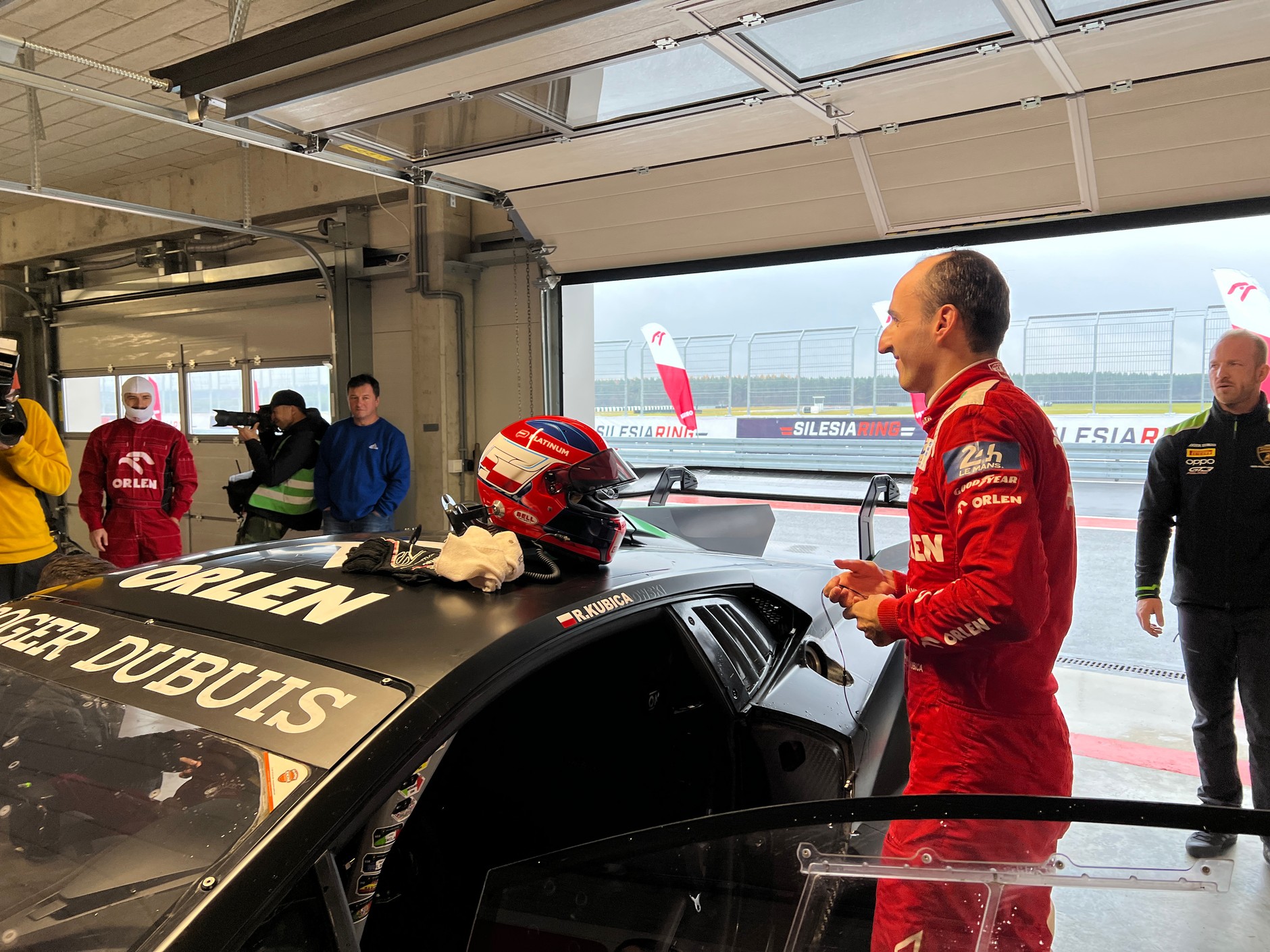 Co-driving z Robertem Kubicą na torze Silesia