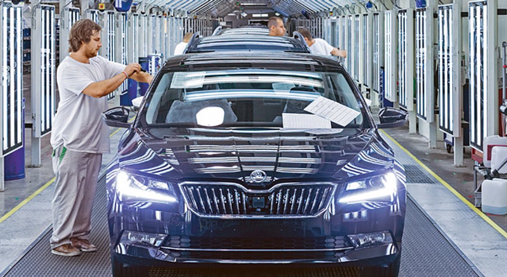 Skoda Superb - produkcja w Kvasinach