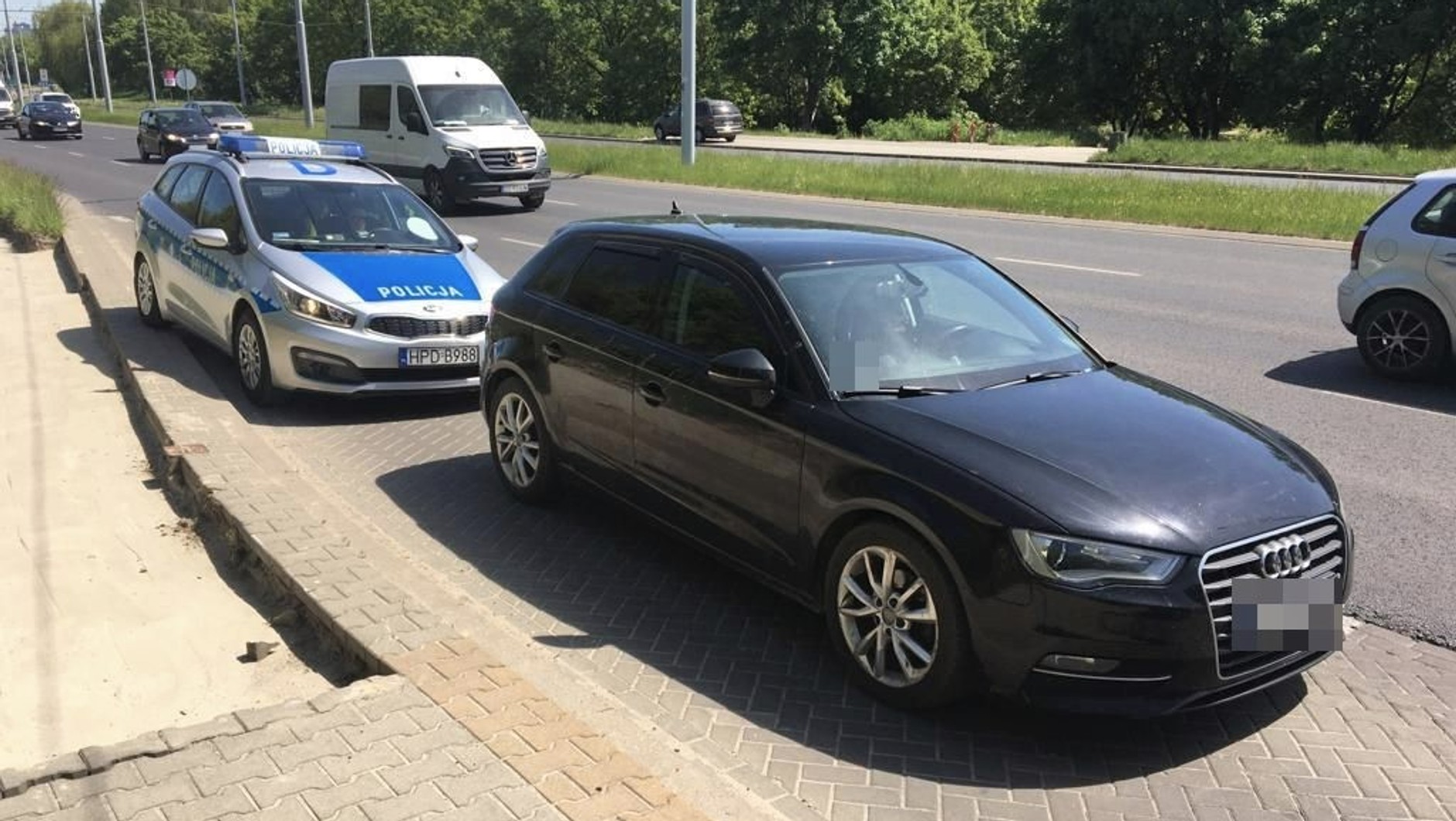 Audi A3 nietrzeźwej 22-latki