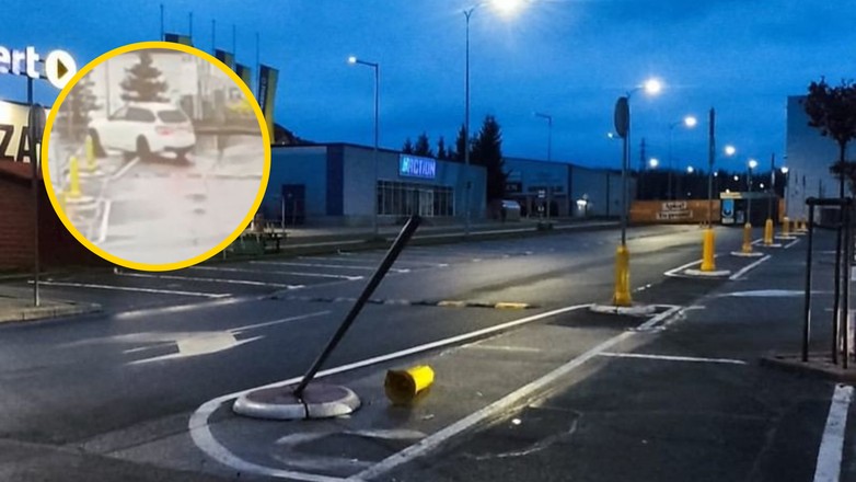 Driftował BMW pod galerią. Już nie ma prawa jazdy