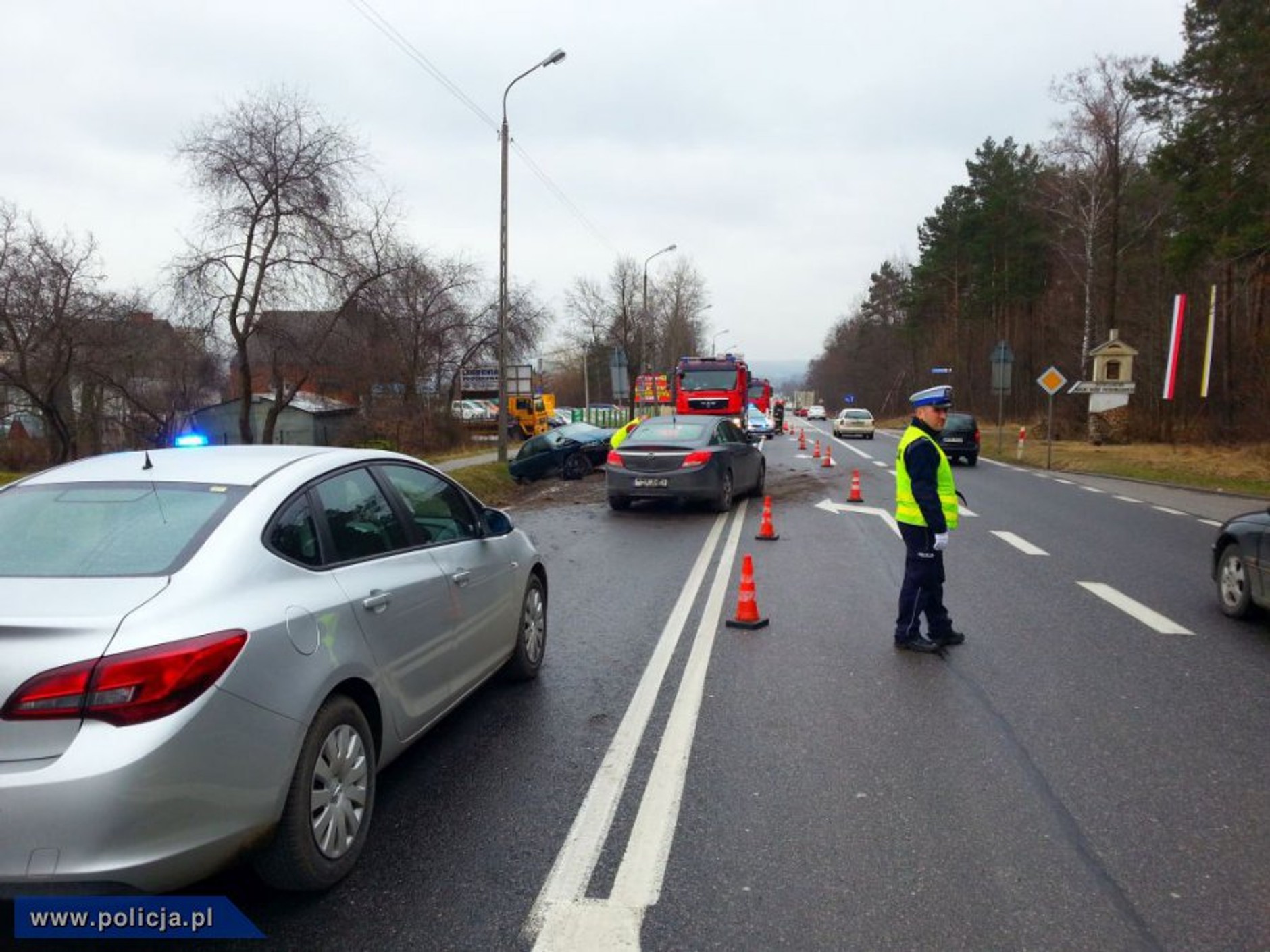 29 wykroczeń i 167 punktów karnych - pościg zakończony wypadkiem