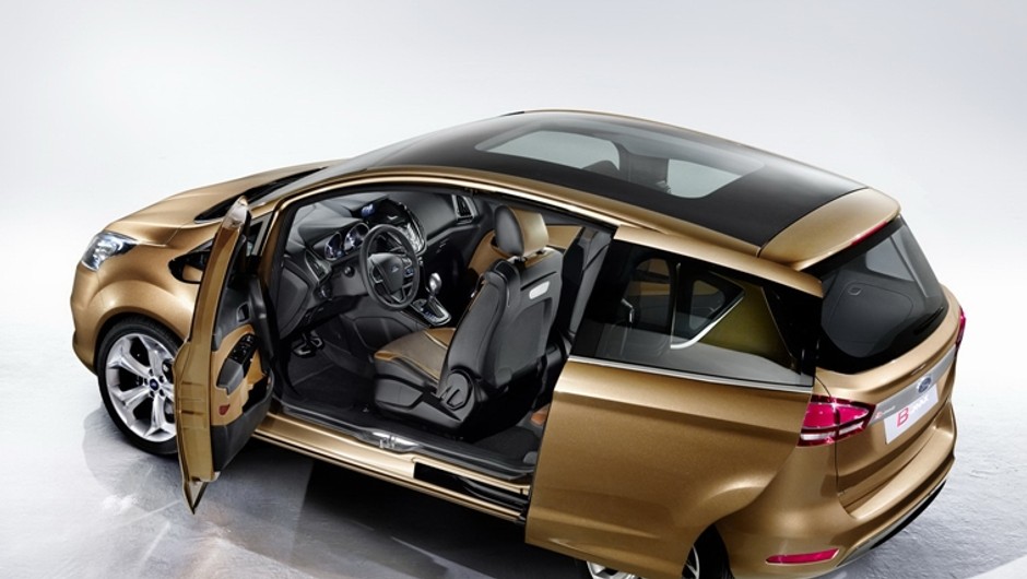 Ford B-Max otworzył się na produkcję seryjną