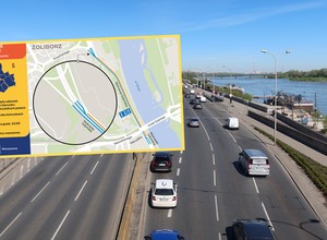 To tam na remontowanej Wisłostradzie zginęli ojciec i syn.  "Niebezpieczny fragment"