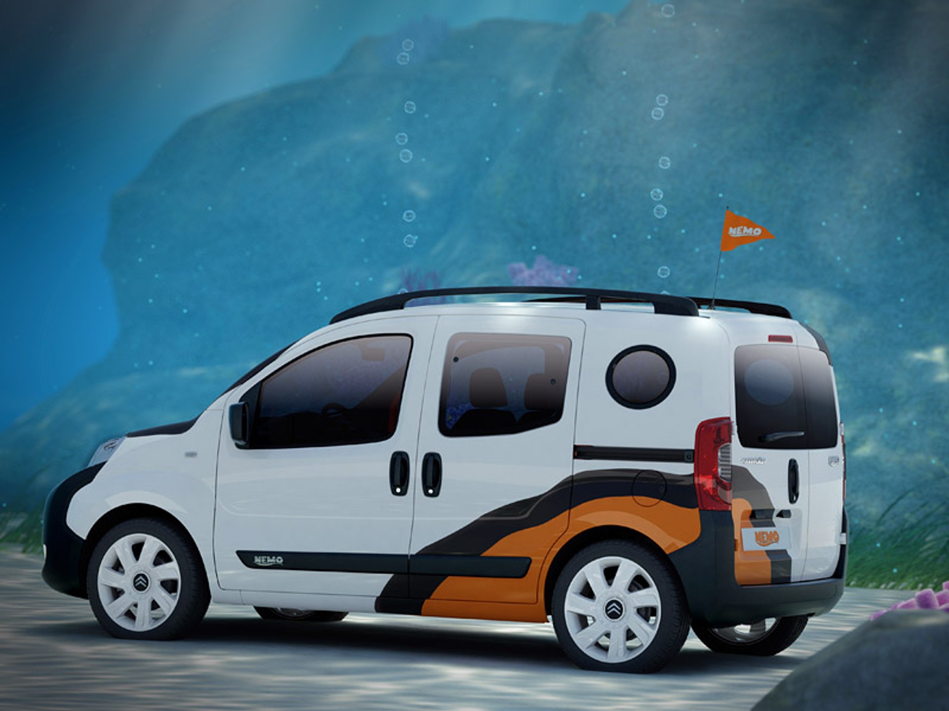 Bolonia Motor Show 2007: Citroen Nemo Concetto - zwinna miejska rybka