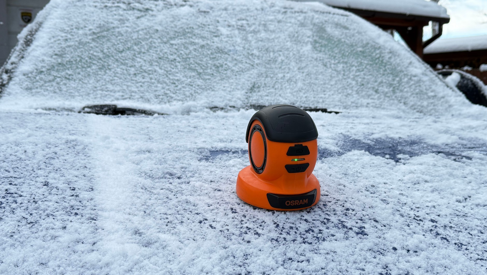 Elektryczna skrobaczka do szyb Osram Ice Scraper