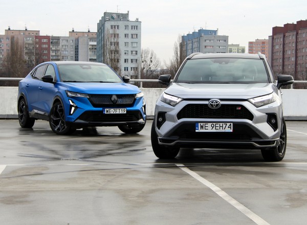 Toyota RAV4 Plug-in Hybrid kontra Renault Rafale E-Tech 4x4 300. Lepszy japoński bestseller czy francuska nowość?