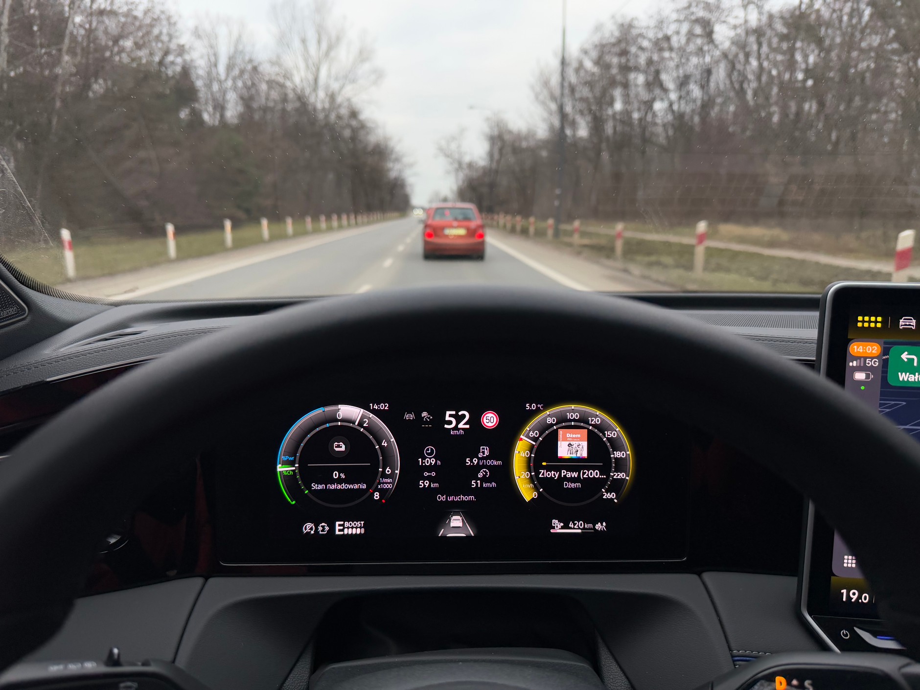 Najniższe uzyskane w teście spalanie VW Tiguana eHybrid