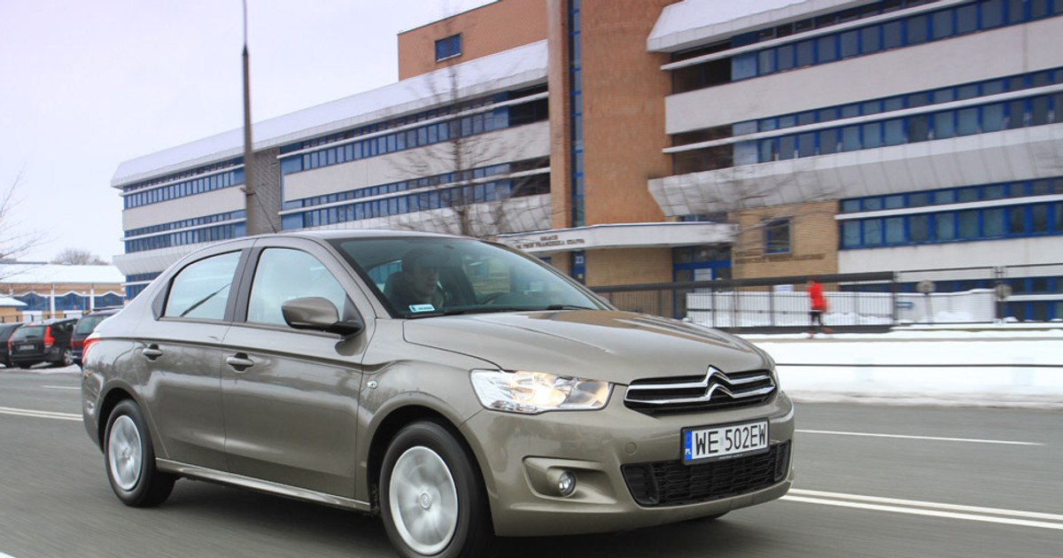 Citroen C-Elysee 1.6 VTi Seduction: auto na kryzys