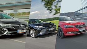 Opel Insignia, Toyota Camry i Skoda Superb