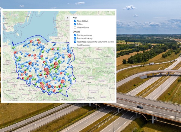 Jak sprawdzić, czy odcinkowy pomiar prędkości lub fotoradar działają? Jest do tego mapa