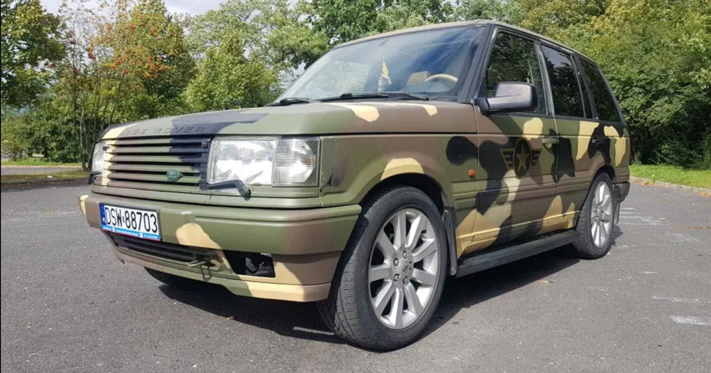 Range Rover Tedego wystawiony na sprzedaż. Zobacz jak tanio!