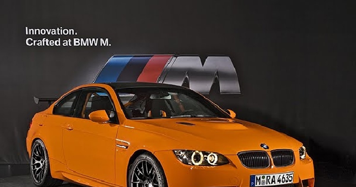 BMW M3 GTS - Mechaniczna pomarańcza