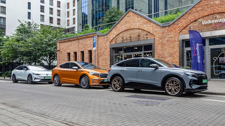 Audi Q4 e-tron/Skoda Enyaq Coupe/Volkswagen ID.7