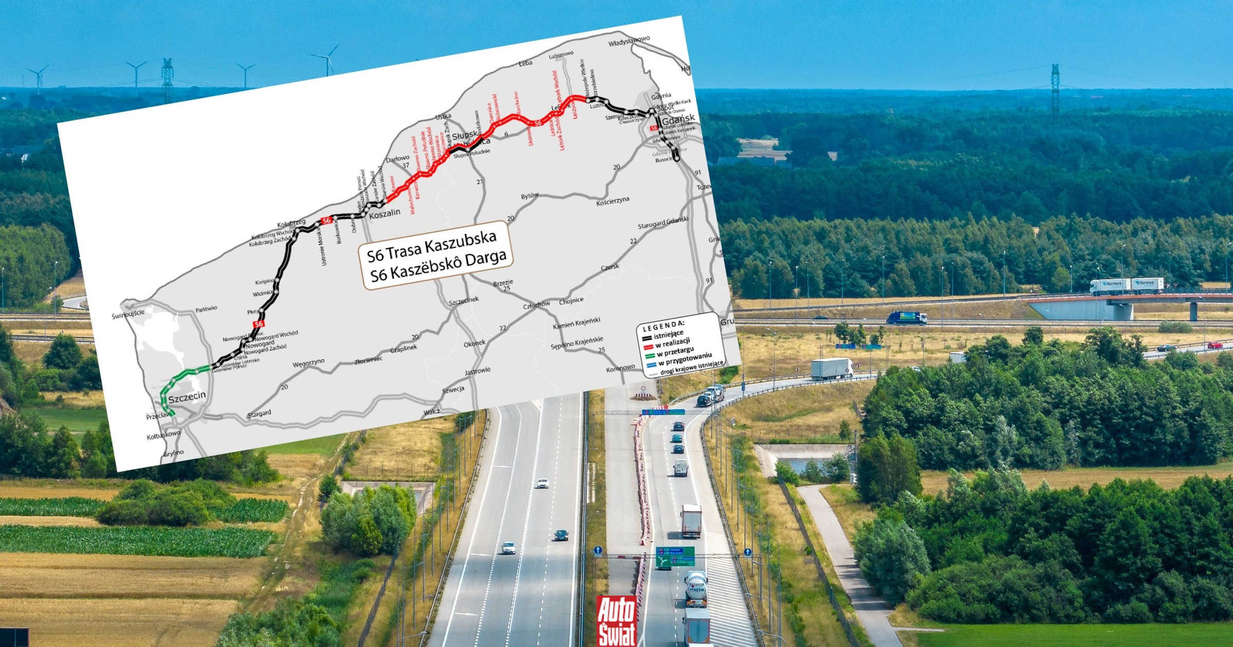 Przełom na budowie drogi S6. Kierowcy dostaną nowe 46 km. I to już dzisiaj