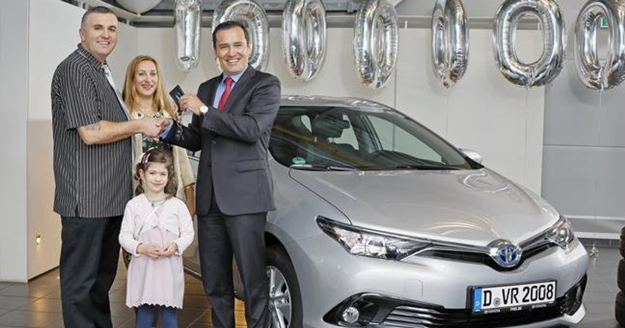 Hybrydy Toyoty w Europie