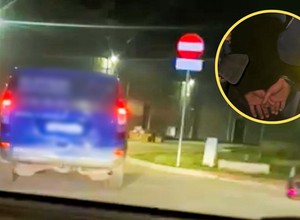 Pościg za Mercedesem. Brak "prawka" to najmniejszy problem kierowcy [WIDEO]