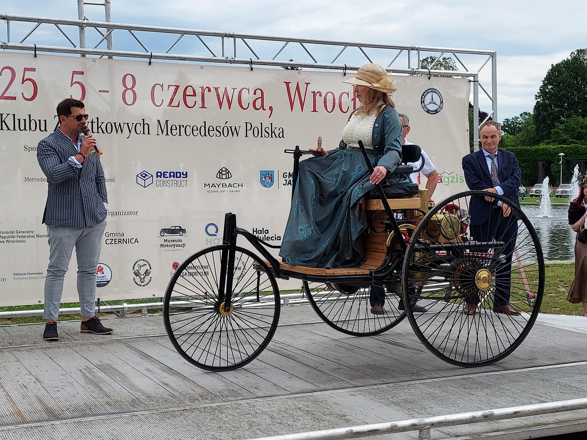 Zlot zabytkowych Mercedesów Wrocław 2025