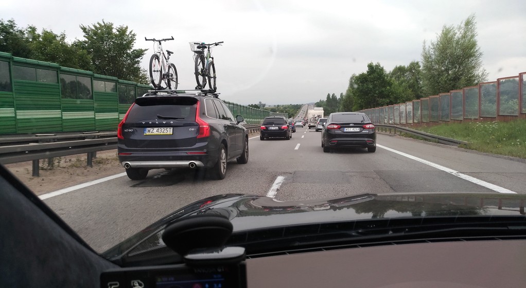 Korek na obwodnicy Trójmiasta