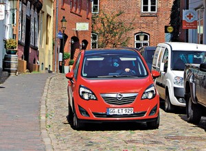 Wyrazisty mały van