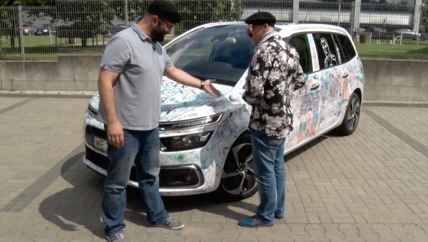 Auta bez ściemy - pomalowany Citroen Grand C4 Picasso